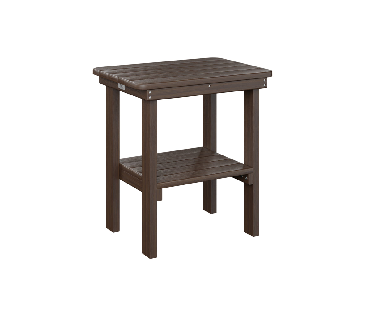 Berlin Gardens Poly Rectangular End Table Dining Height