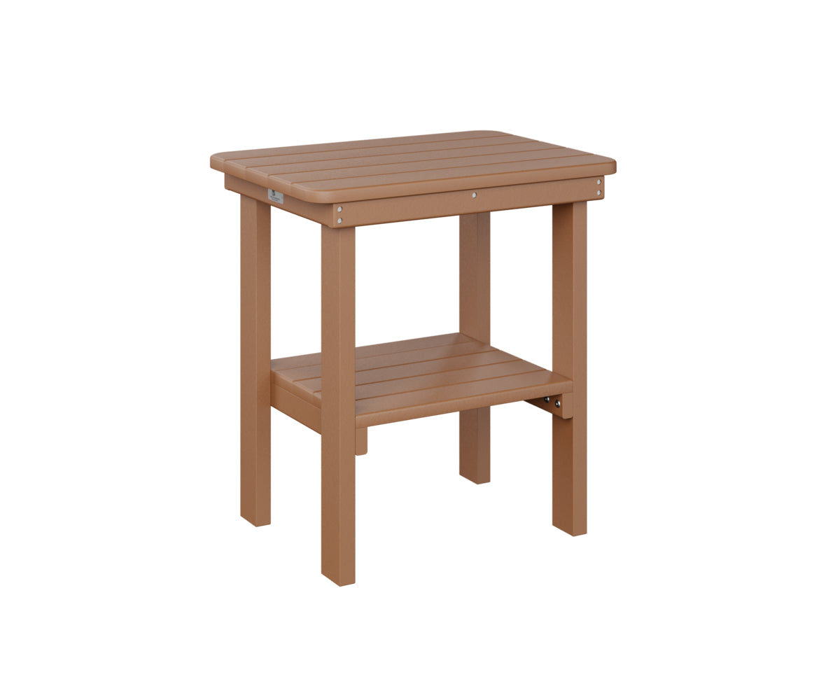 Berlin Gardens Poly Rectangular End Table Dining Height