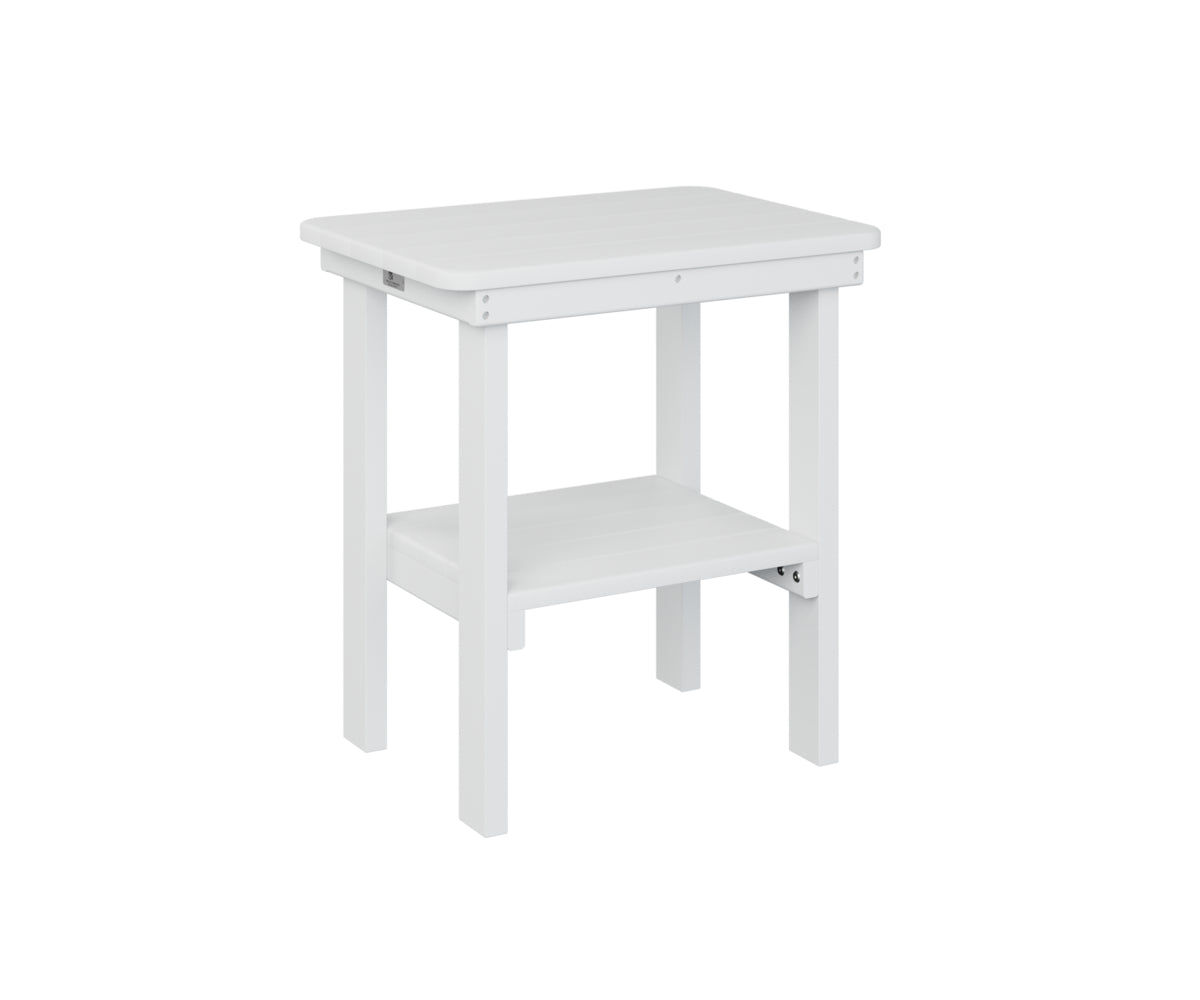 Berlin Gardens Poly Rectangular End Table Dining Height