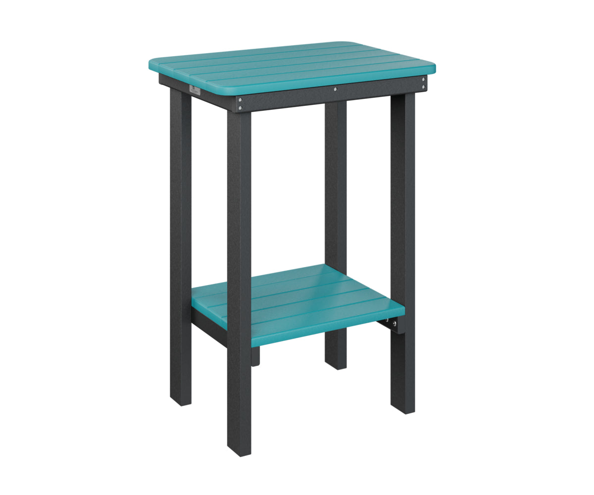 Berlin Gardens Poly Rectangular End Table Counter Height