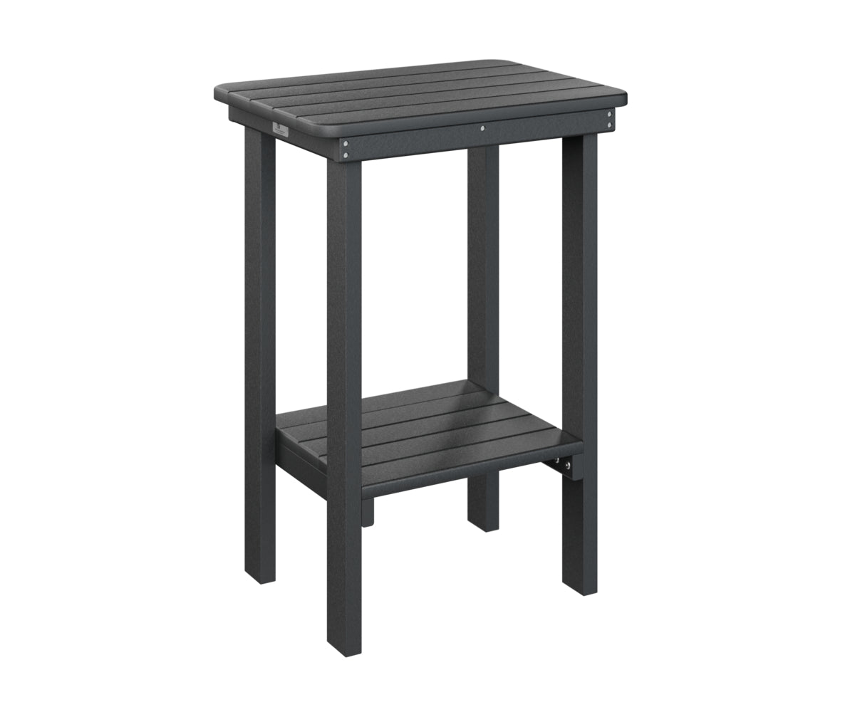 Berlin Gardens Poly Rectangular End Table Counter Height