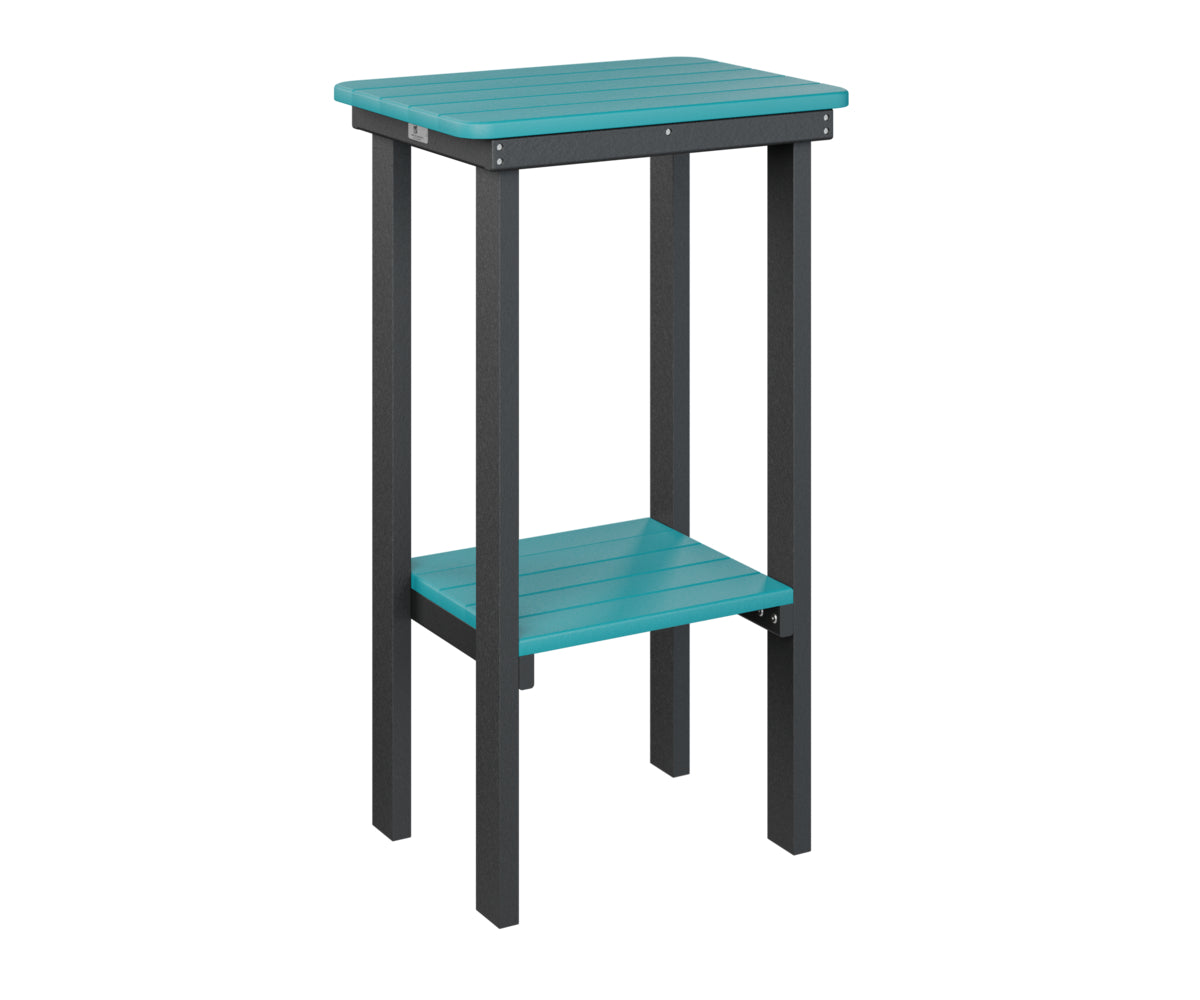 Berlin Gardens Poly Rectangular End Table Bar Height