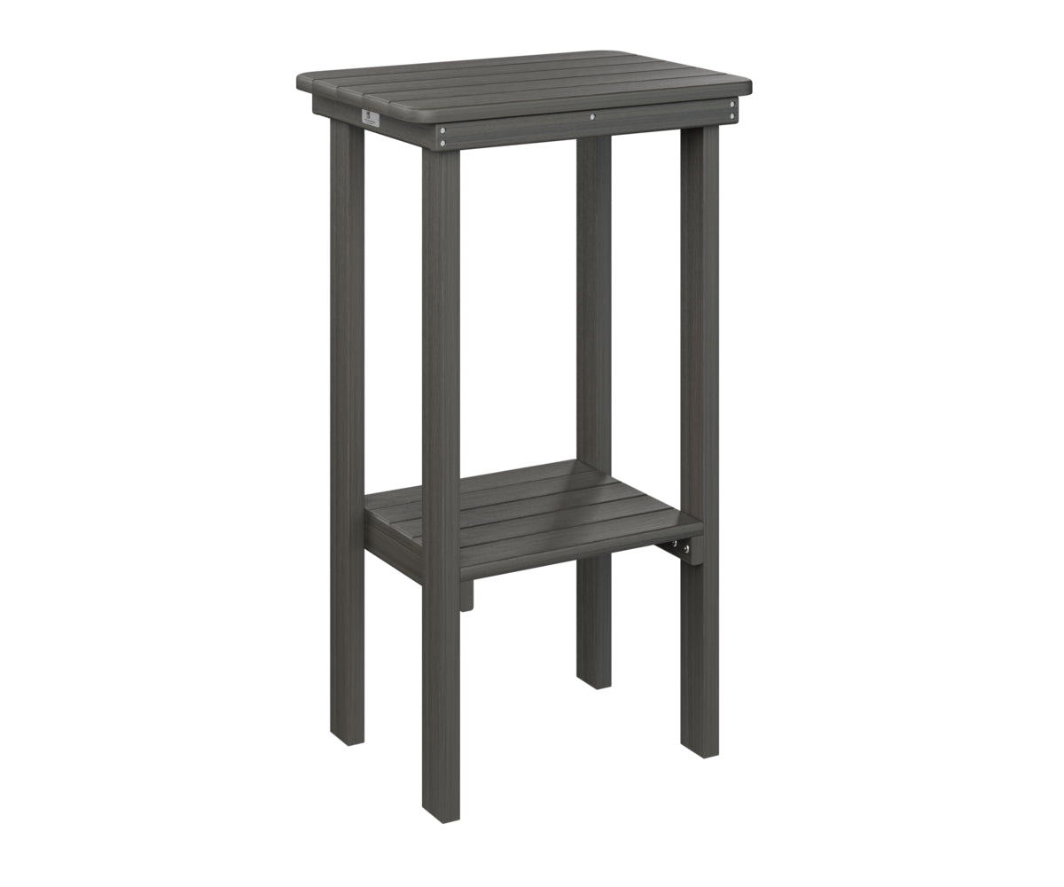 Berlin Gardens Poly Rectangular End Table Bar Height