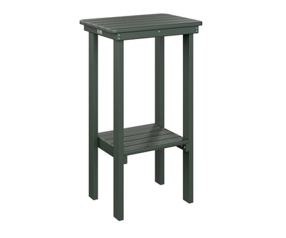 Berlin Gardens Poly Rectangular End Table Bar Height