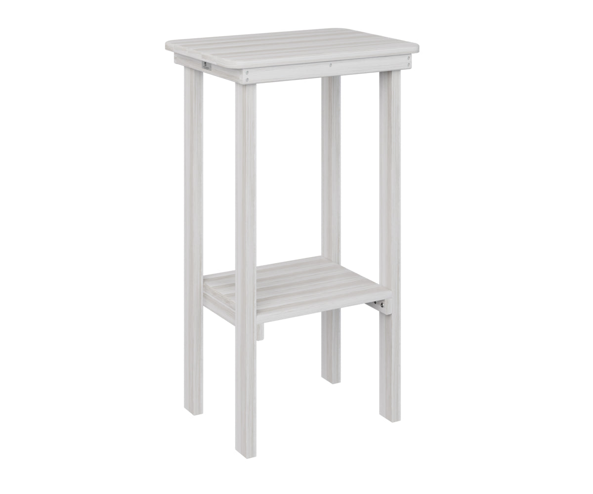 Berlin Gardens Poly Rectangular End Table Bar Height