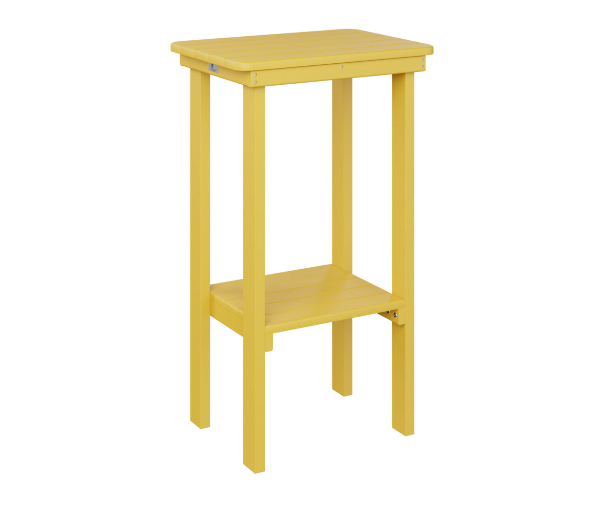 Berlin Gardens Poly Rectangular End Table Bar Height