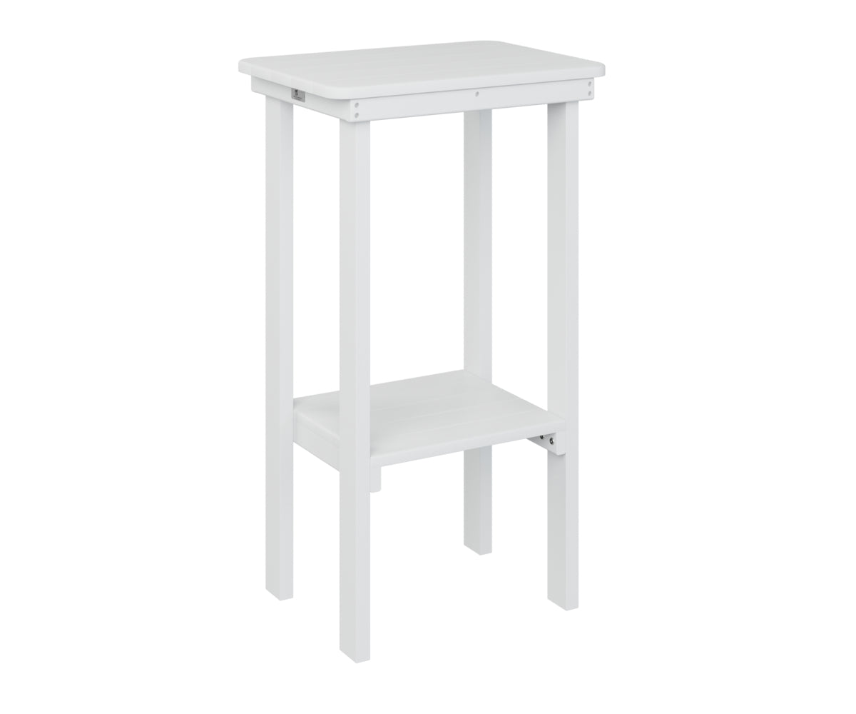 Berlin Gardens Poly Rectangular End Table Bar Height