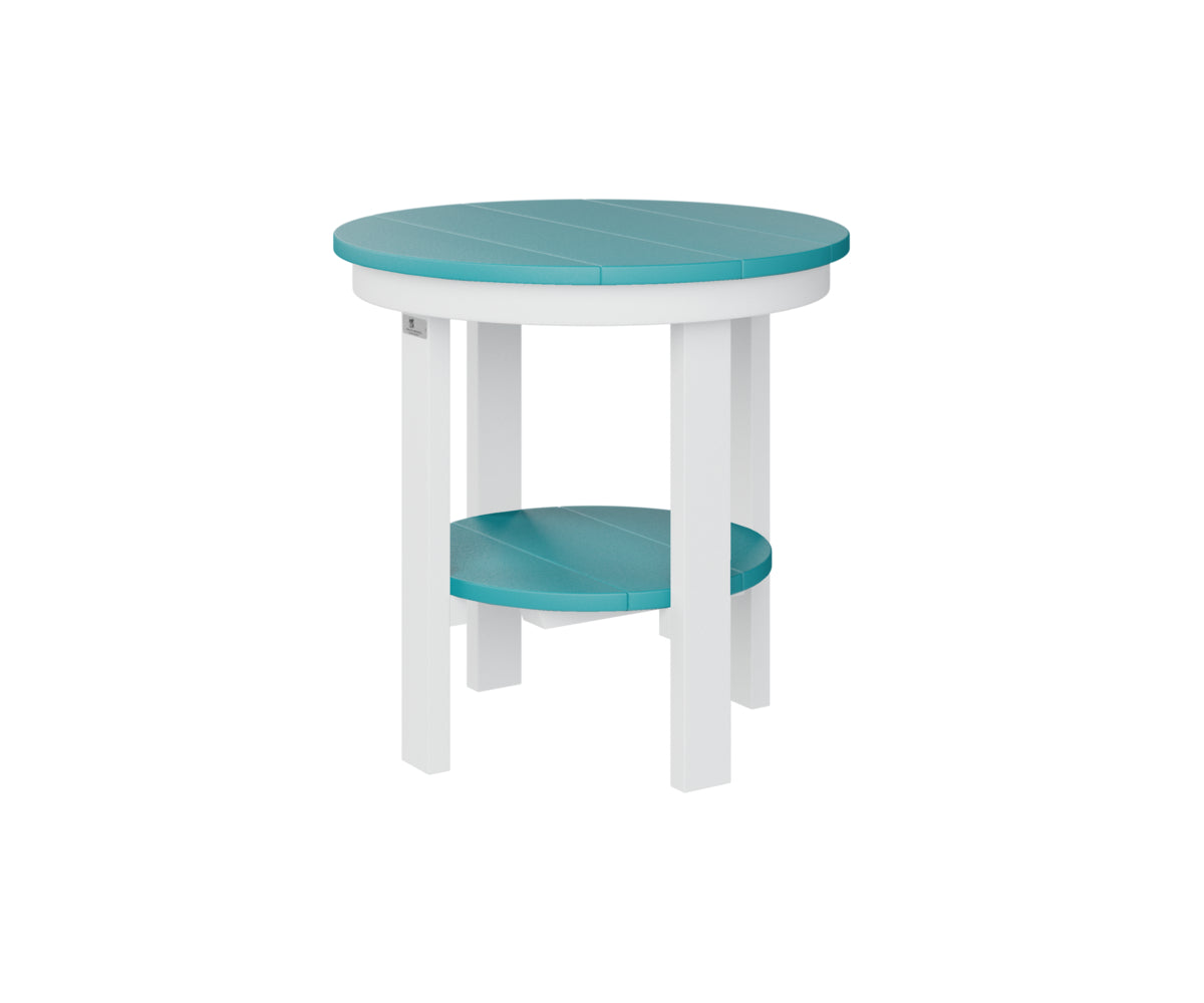 Berlin Gardens Poly Round End Table Dining Height