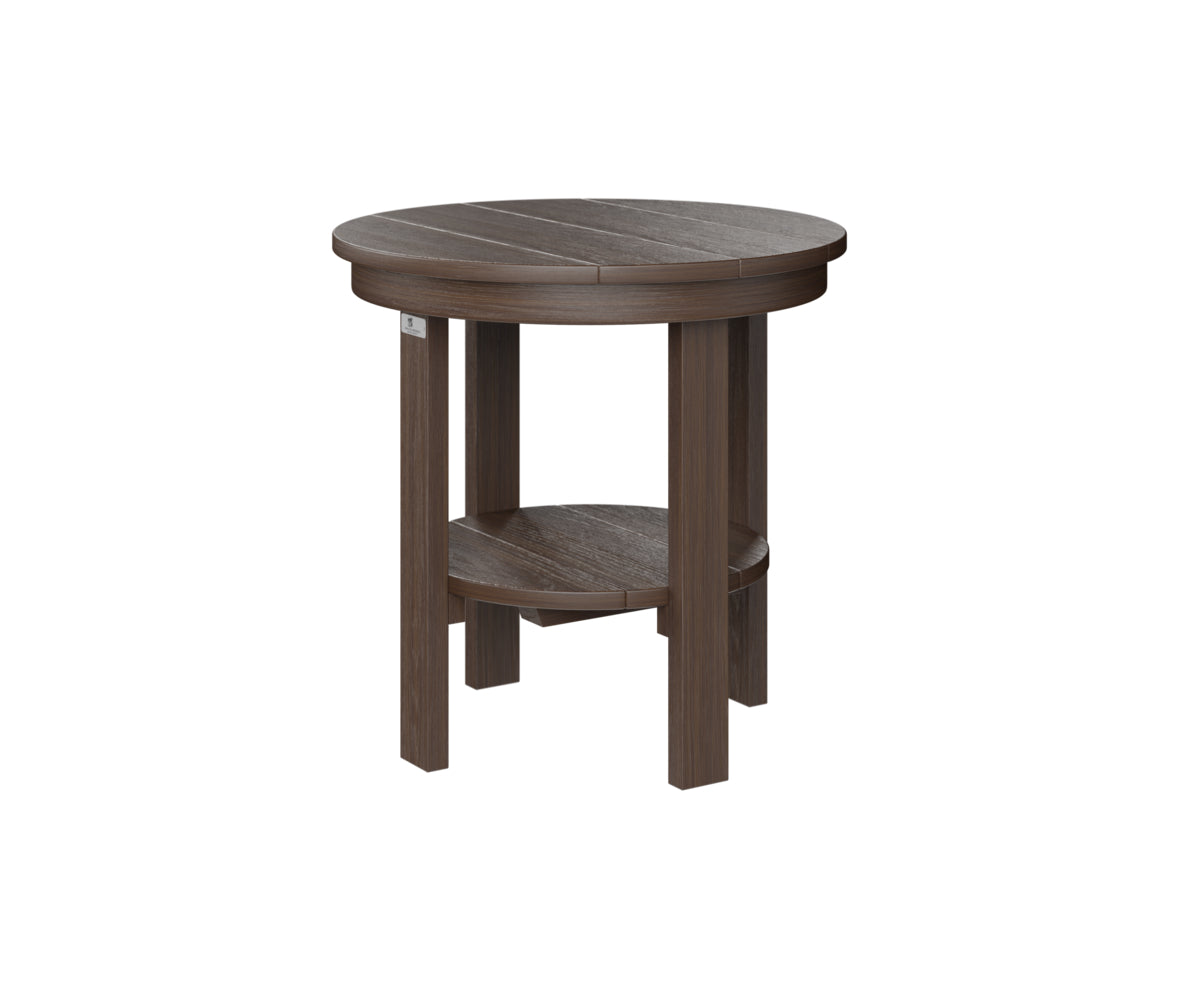 Berlin Gardens Poly Round End Table Dining Height