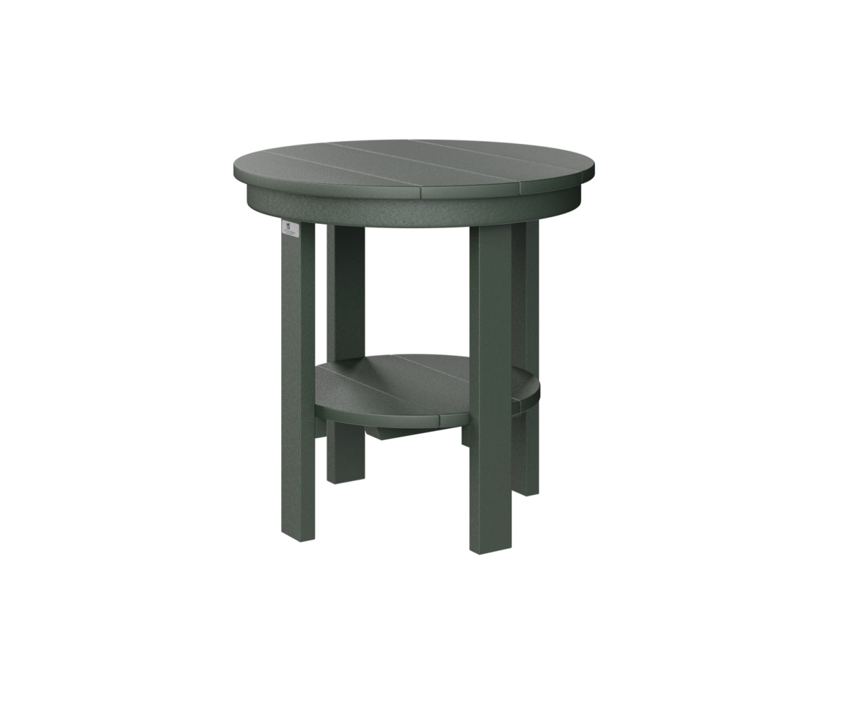 Berlin Gardens Poly Round End Table Dining Height