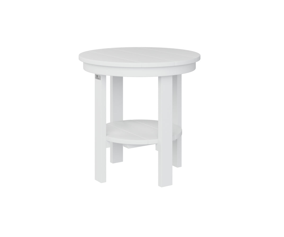 Berlin Gardens Poly Round End Table Dining Height