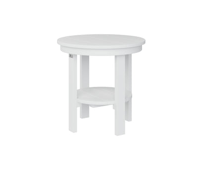 Berlin Gardens Poly Round End Table Dining Height