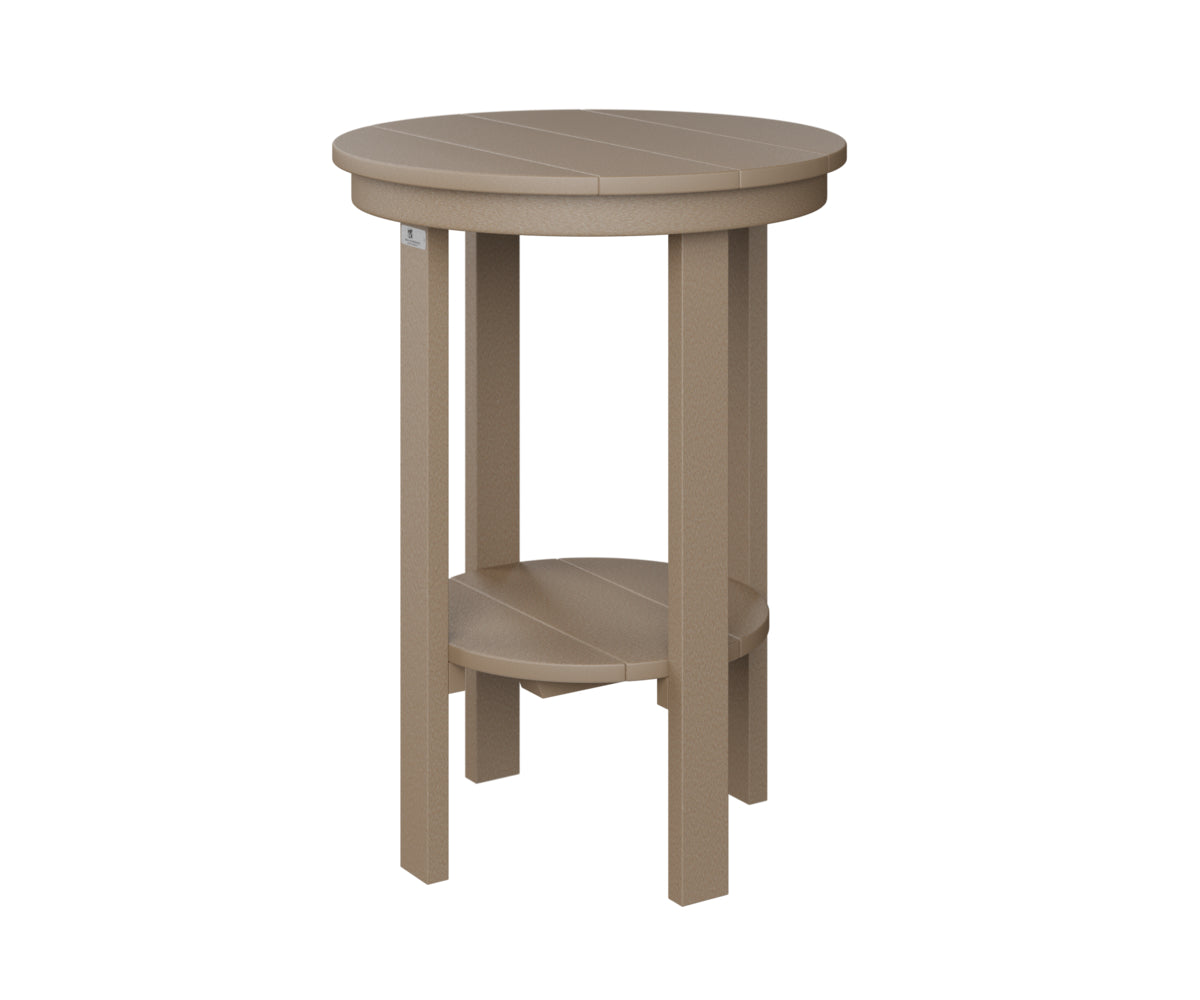 Berlin Gardens Poly Round End Table Counter Height