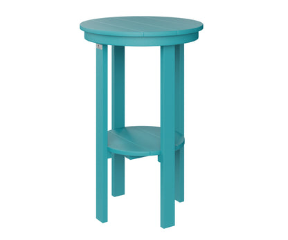 Berlin Gardens Poly Round End Table Bar Height