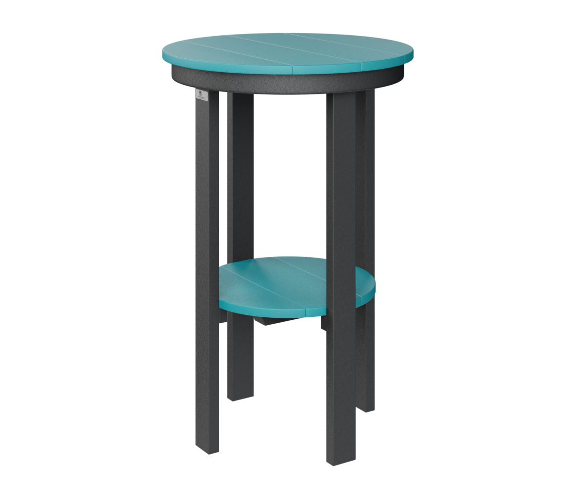 Berlin Gardens Poly Round End Table Bar Height