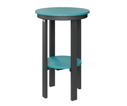 Berlin Gardens Poly Round End Table Bar Height