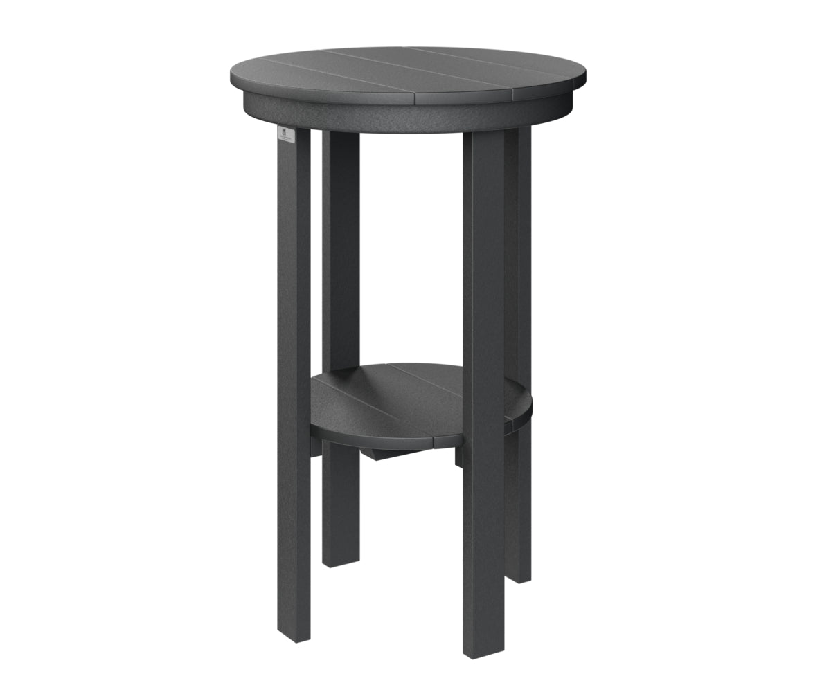 Berlin Gardens Poly Round End Table Bar Height