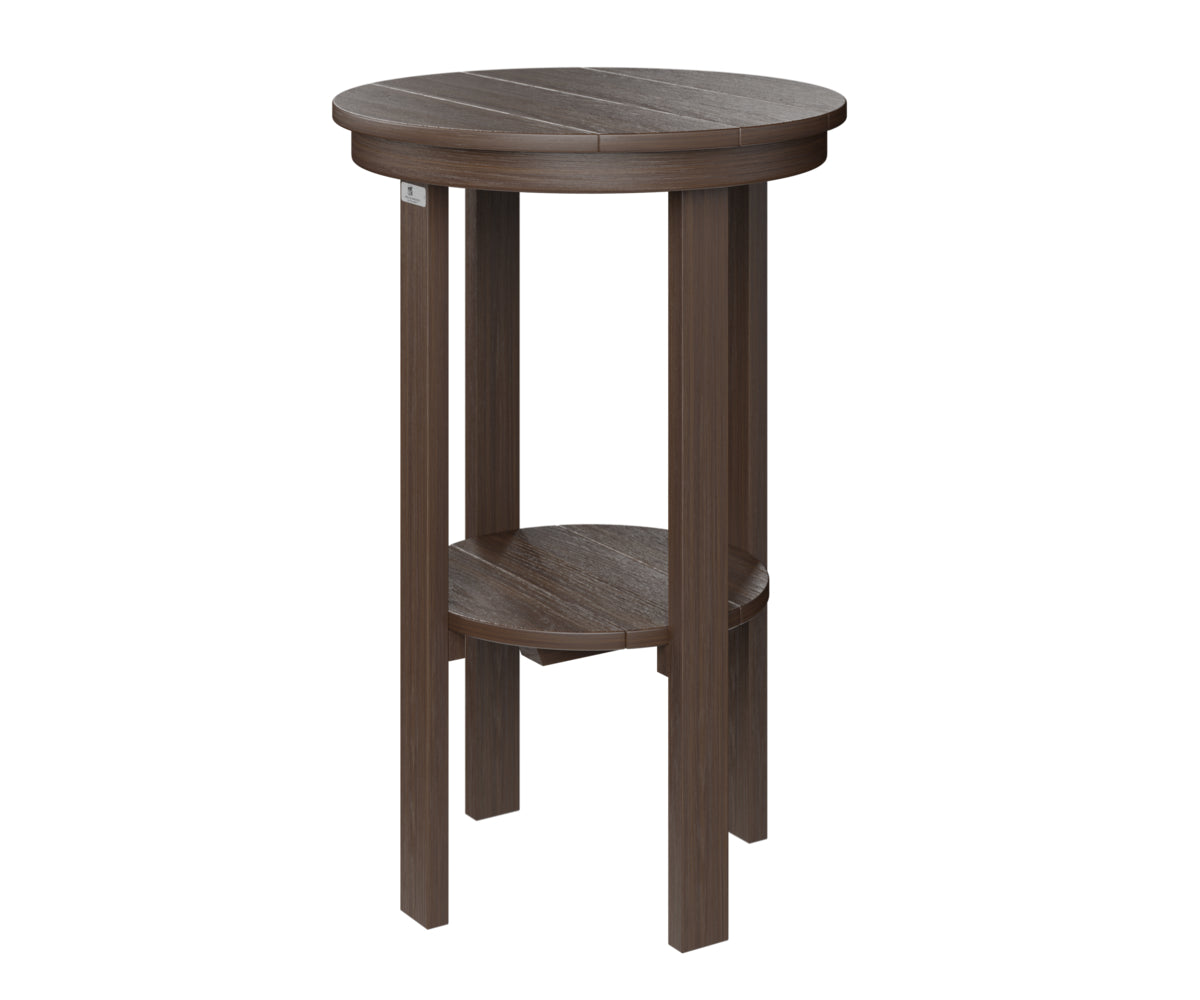 Berlin Gardens Poly Round End Table Bar Height