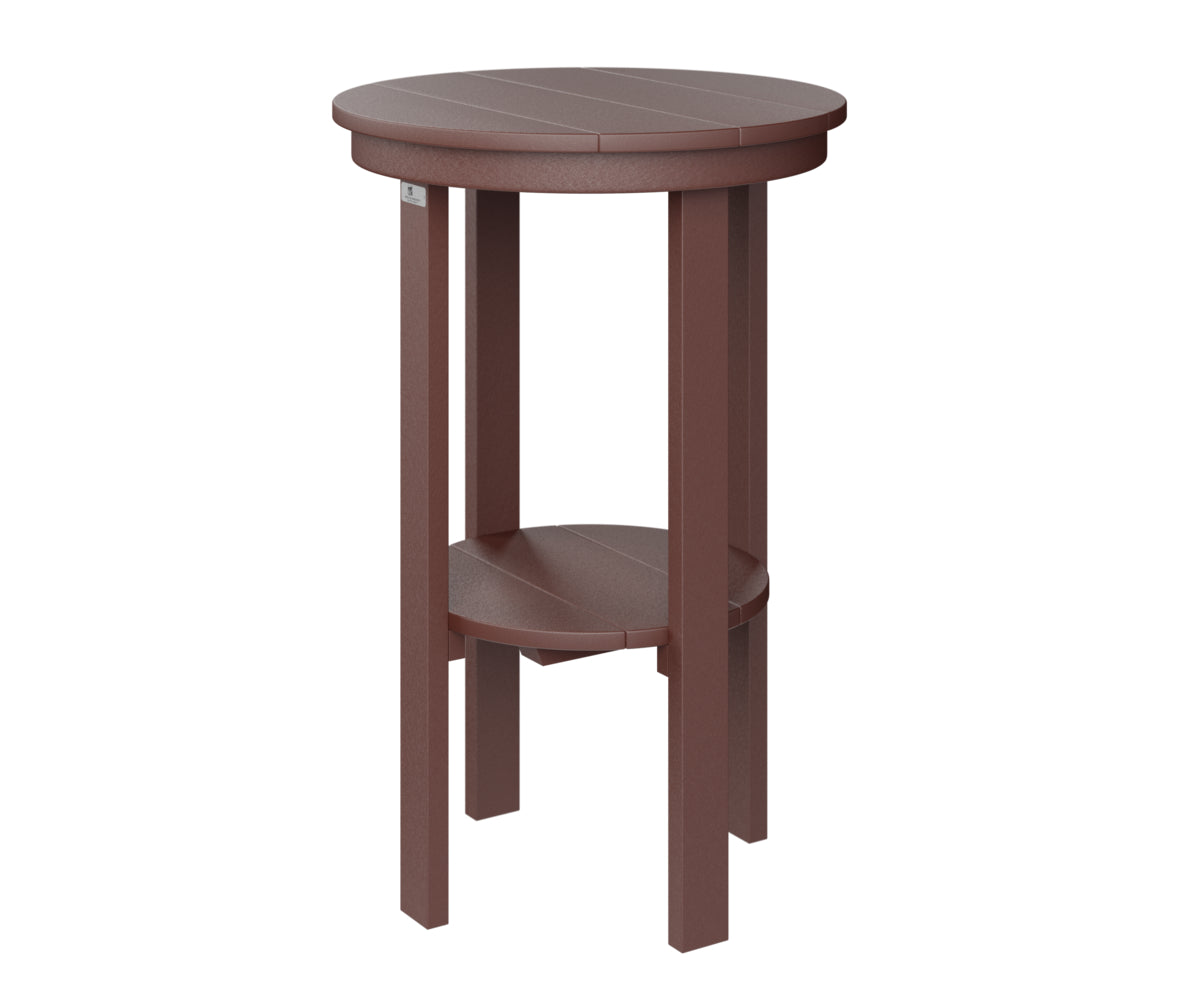 Berlin Gardens Poly Round End Table Bar Height