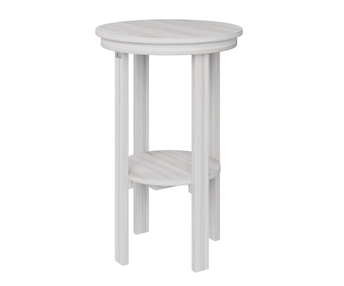 Berlin Gardens Poly Round End Table Bar Height