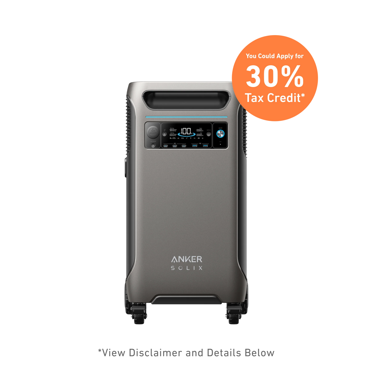 Anker SOLIX F3800 Portable Power Station 3840Wh 6000W