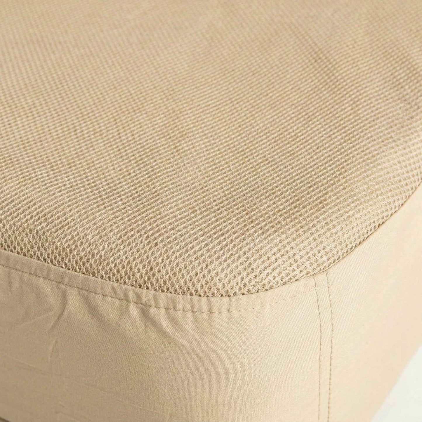 Coody Air Mattress Beige Queen (197×150×35 cm) – Premium Air Bed with Built-in Pump