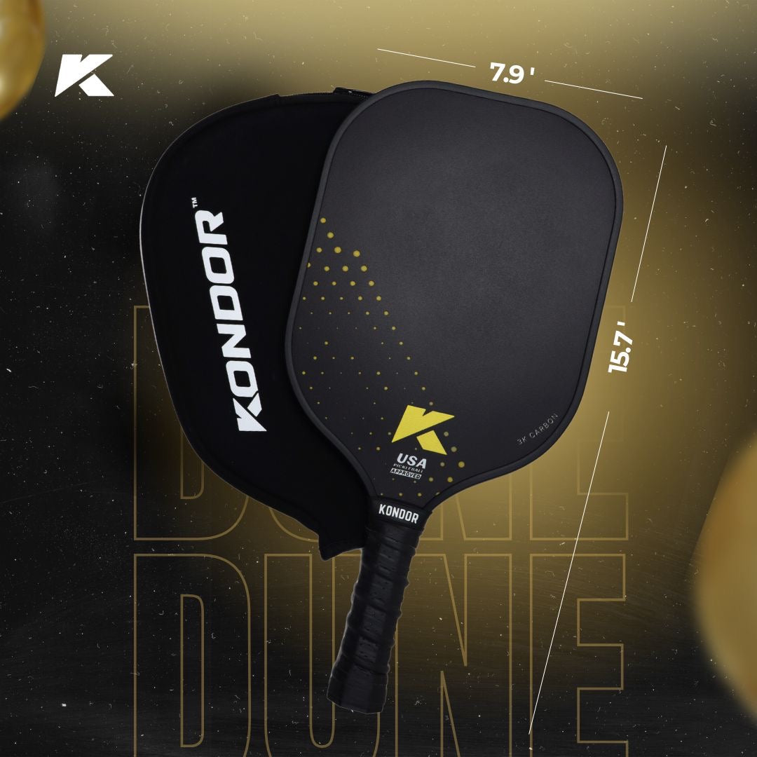 KONDOR Pickleball DUNE 3K Carbon Pickleball Paddle
