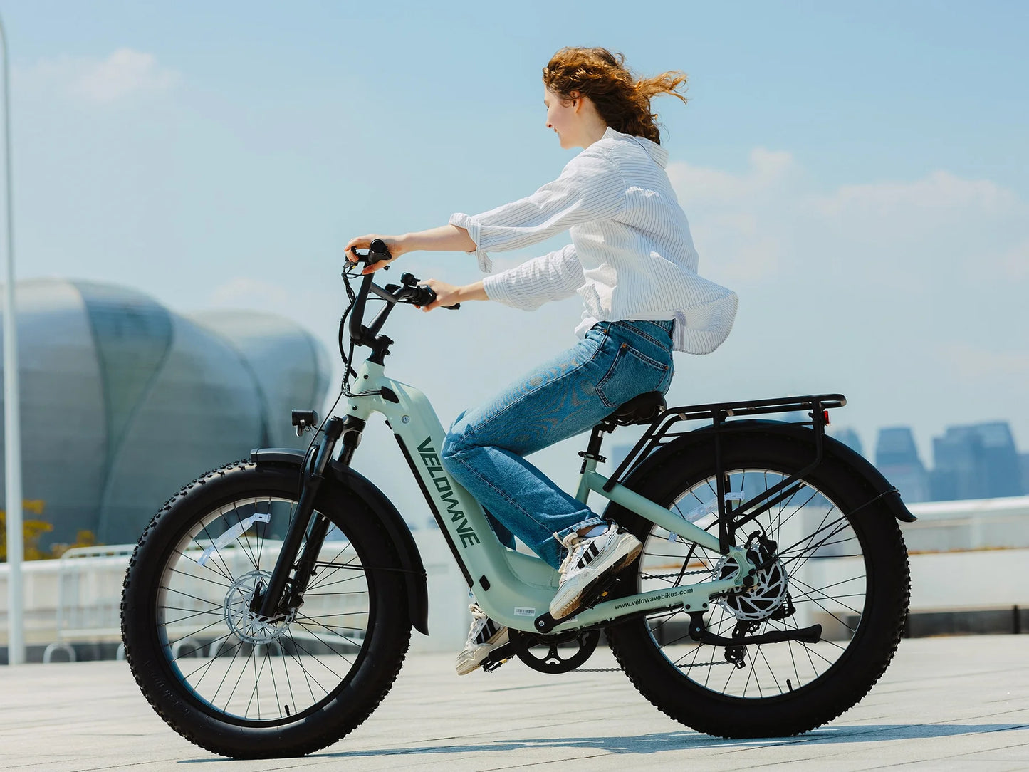 Velowave Ranger Step-Thru 3.0 Torque Sensor Electric Bike Class 3