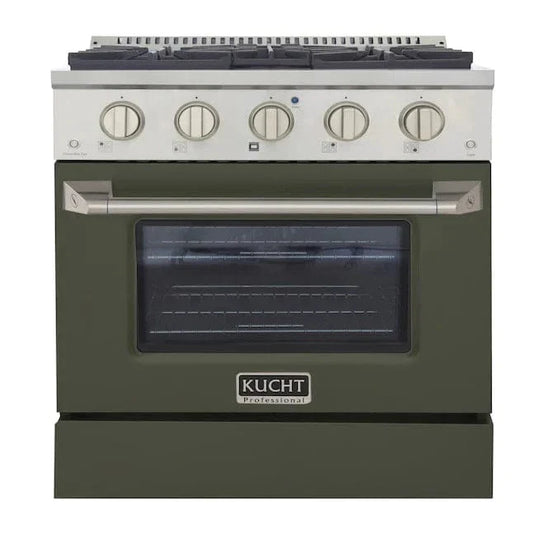 Kucht 30” Pro-Style Kitchen Dual Fuel Range - KDF302/LP-OG