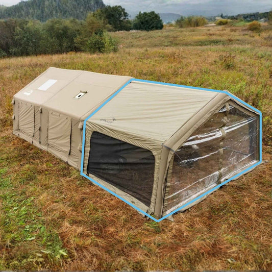 Coody AirTarp Forest Green - Inflatable Canopy for Tent 17.2, 13.6, Hub, 10.0
