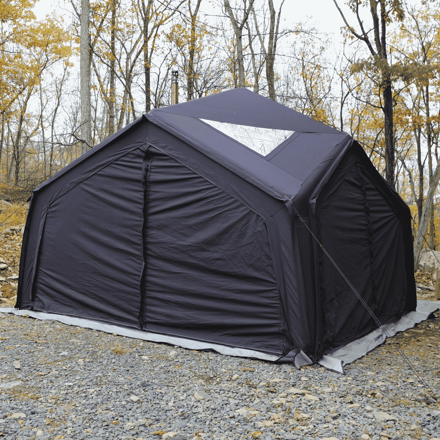 Coody Air Tent Hub Shelter Black Inflatable Tents for Camping (2-6 Person)