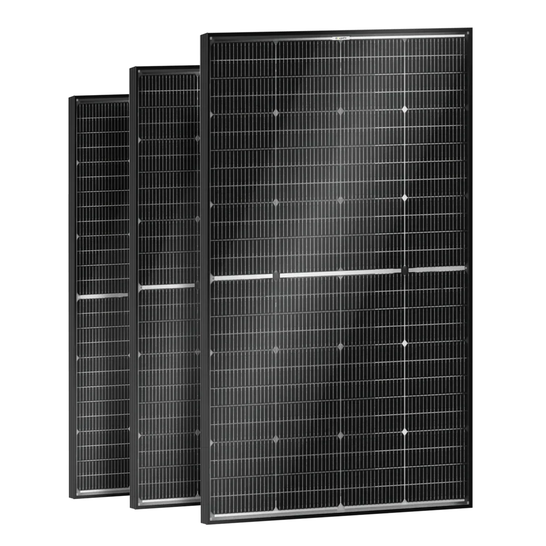 24V N-Type 300 Watt 16BB Bifacial Solar Panel (3x100W)