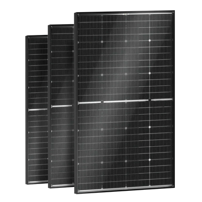 24V N-Type 300 Watt 16BB Bifacial Solar Panel (3x100W)