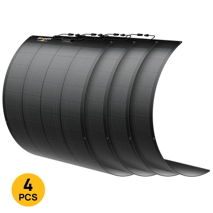 BougeRV Arch Pro 100W N-Type TOPCon Flexible Solar Panel (12V/24V Compatible)