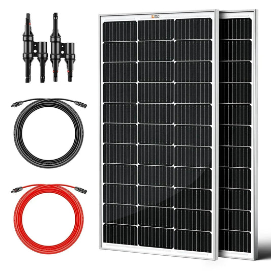 Rich Solar - 200 Watt Solar Kit for Solar Generators Portable Power Stations