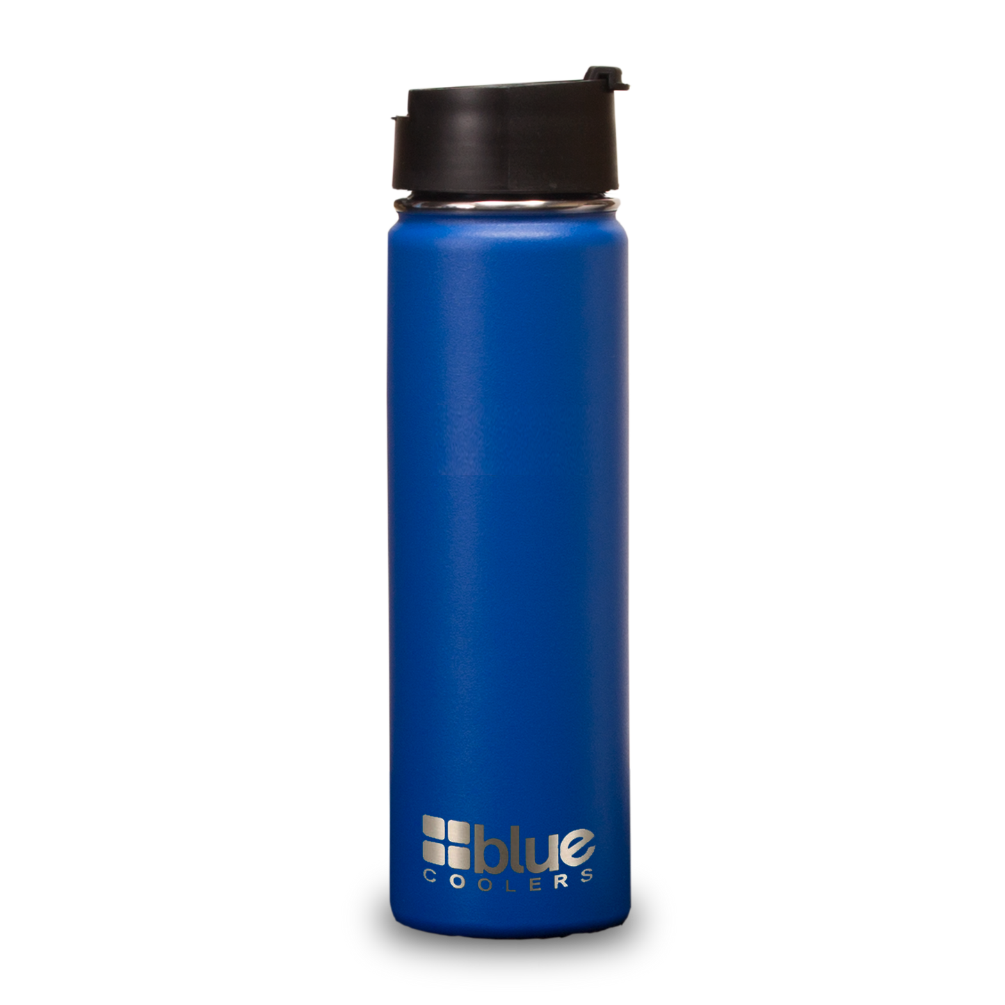 Blue Coolers Drinkware - 20 oz. Steel Double-wall Vacuum Insulated Flask (Snap Top Lid)