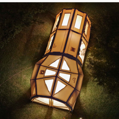 Coody Hub Pro Beige- Inflatable Tent for Camping (2-6 Person)