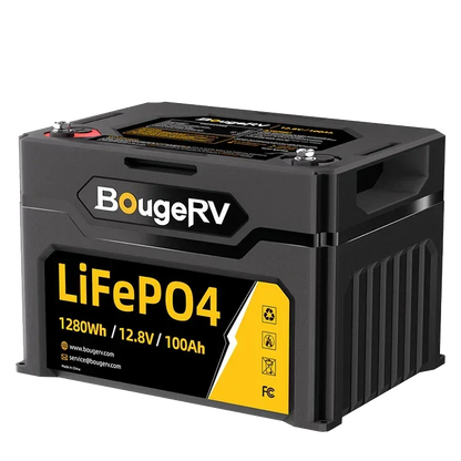 12V 1280Wh/100Ah LiFePO4 Battery