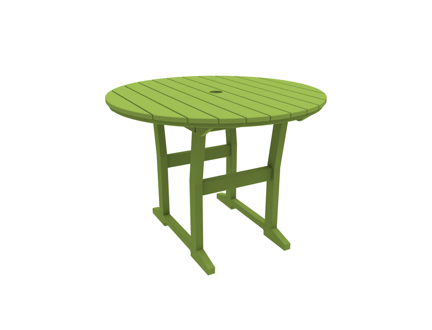 Seaside Casual Poly Coastline Café Round Dining Table