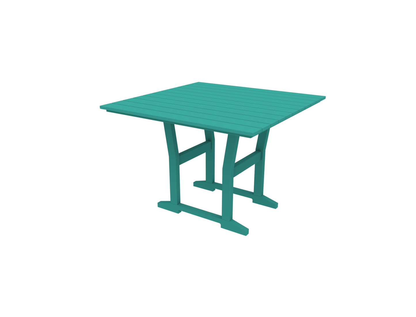 Seaside Casual Poly Coastline Café Square Dining Table