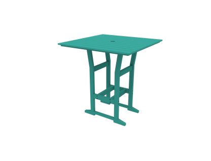 Seaside Casual Poly Coastline Café Square Bar Table