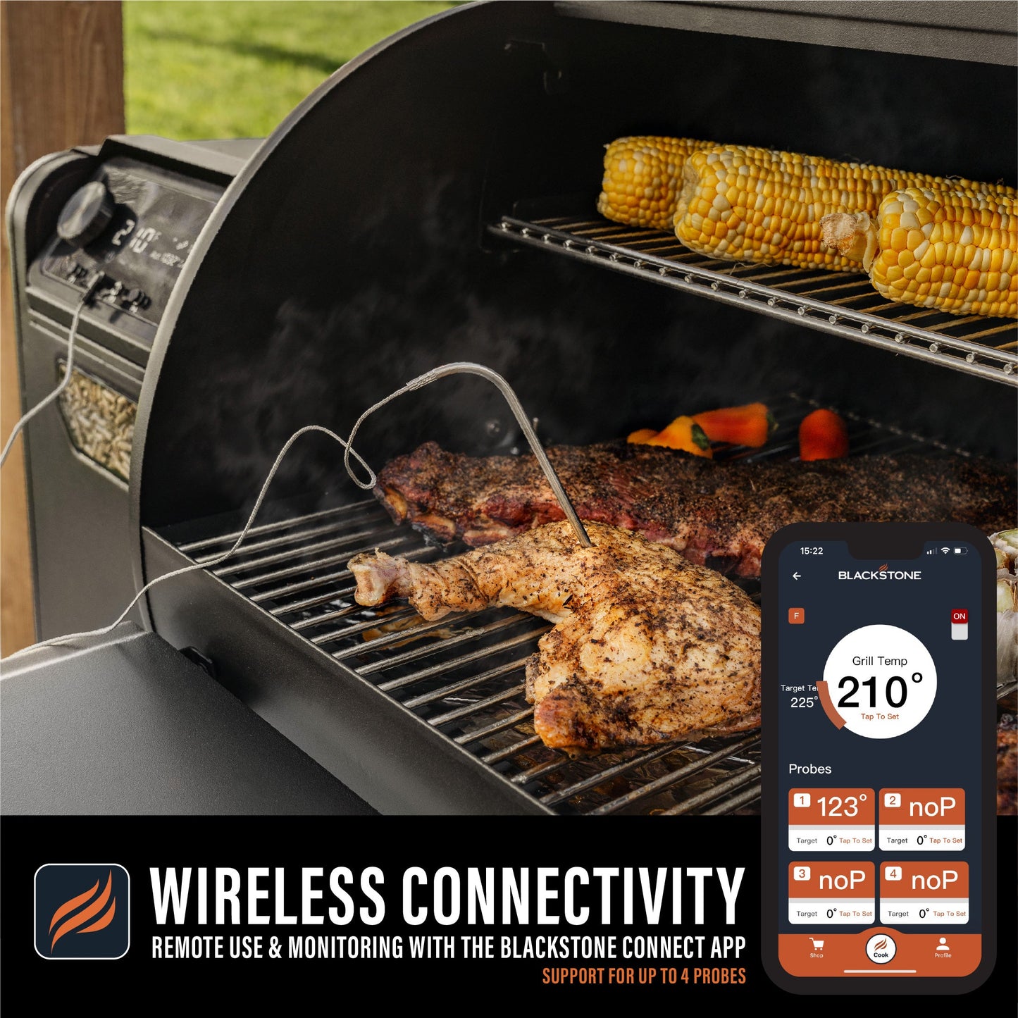 Blackstone 900 Pellet Air Fryer Combo