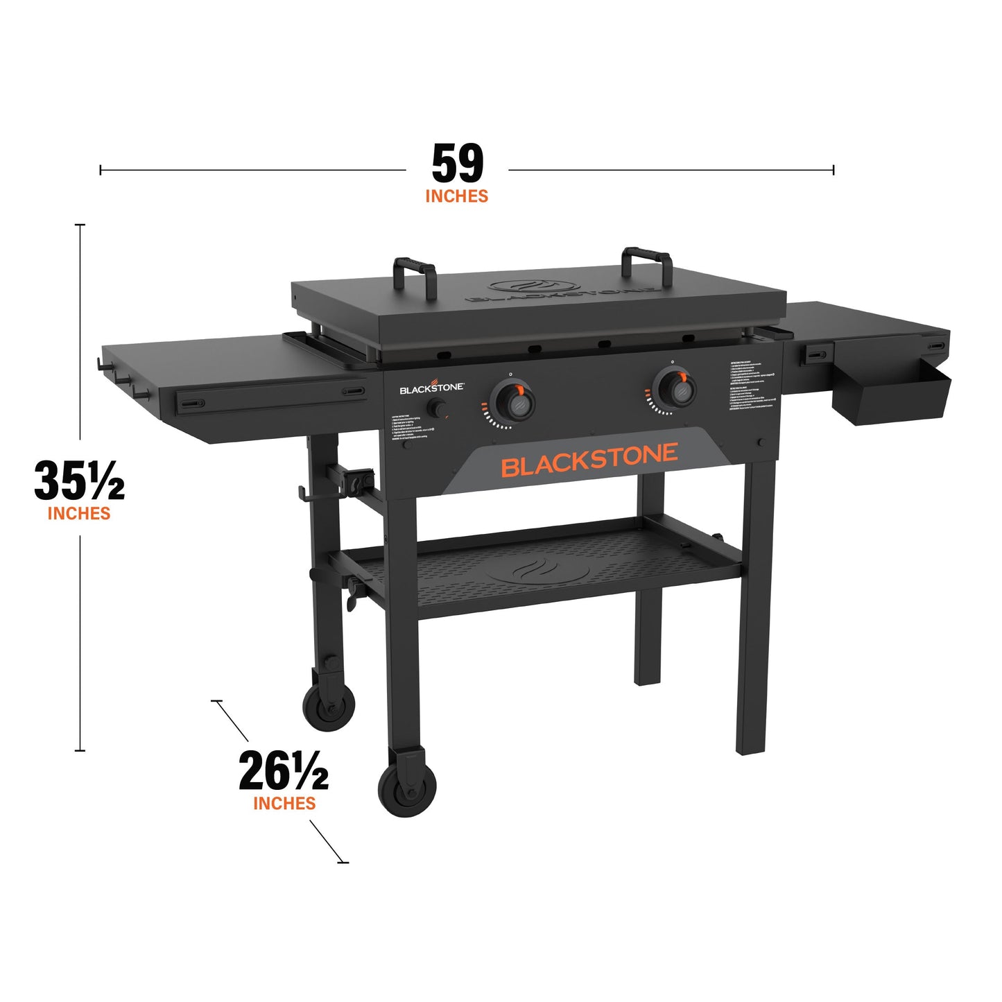 Blackstone 28" Omnivore Griddle W/Hard Cover Combo