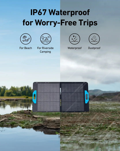 New Anker SOLIX 100W Portable Solar Panel