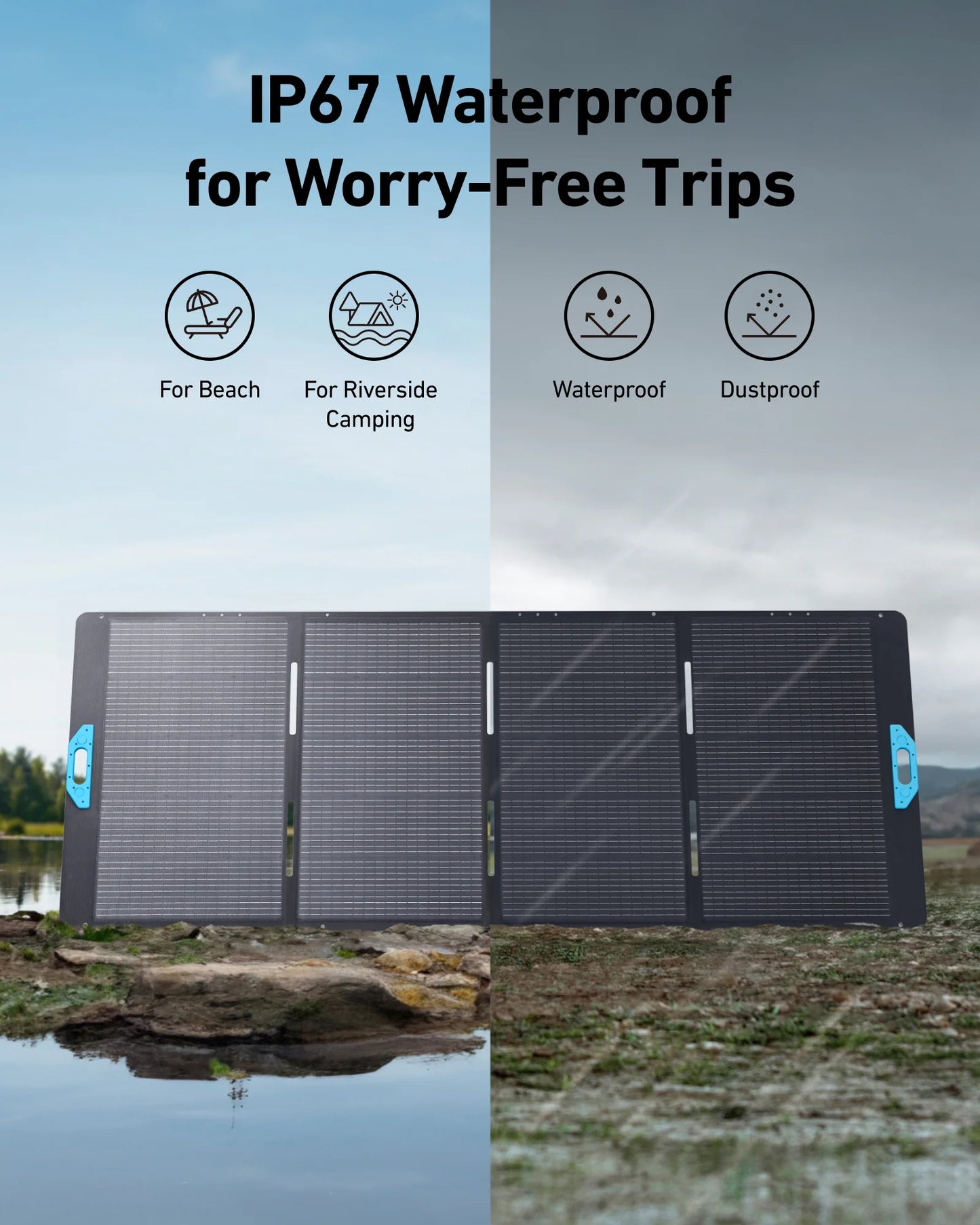 Anker SOLIX PS400 Portable Solar Panel