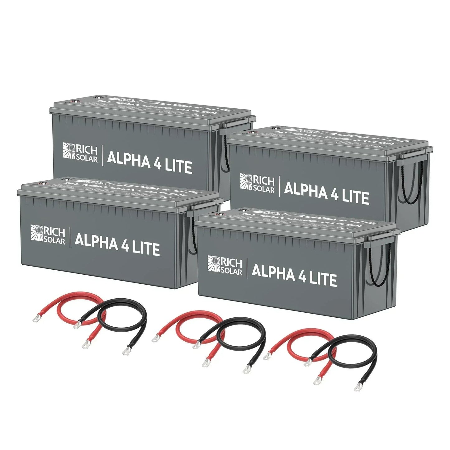 Rich Solar - 24V - 400AH - 10.2kWh Lithium Battery Bank