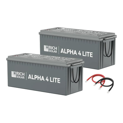Rich Solar - 24V - 200AH - 5.1kWh Lithium Battery Bank