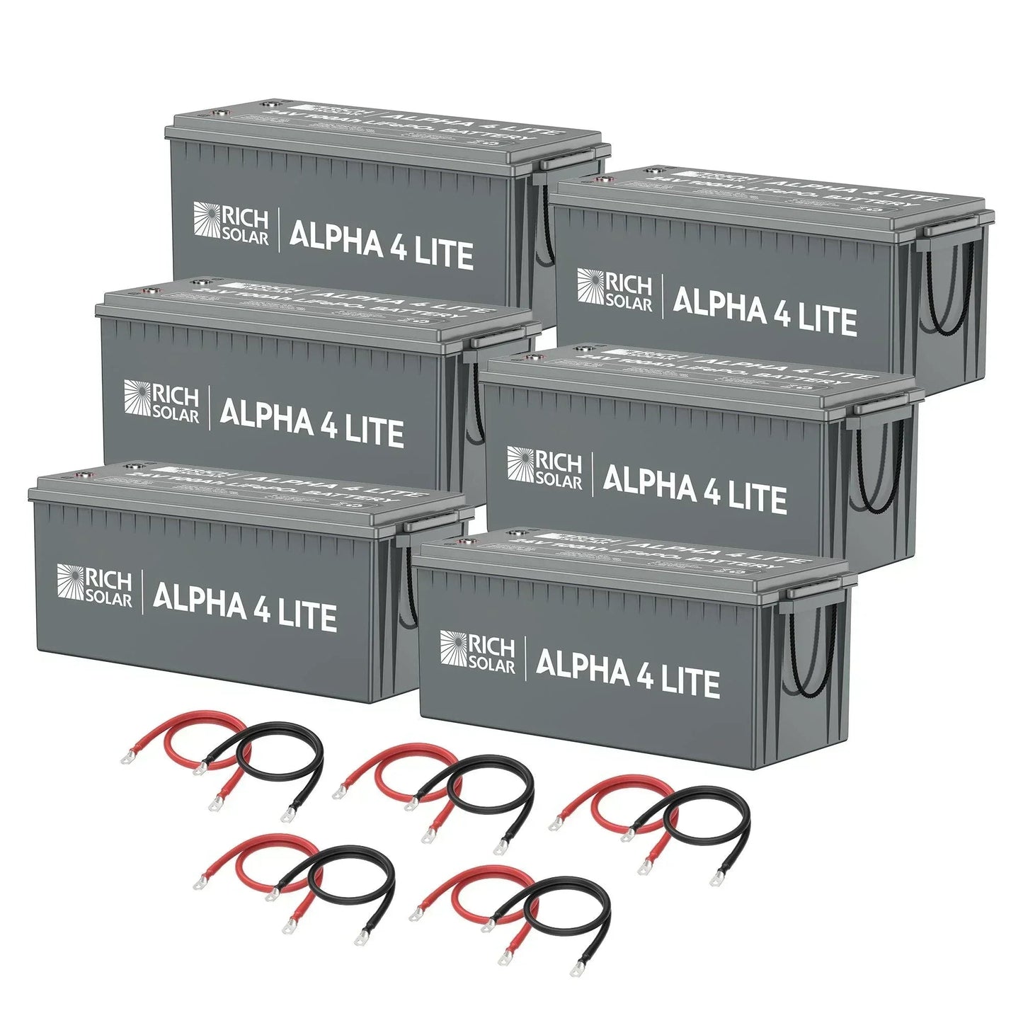 Rich Solar - 24V - 600AH - 15.3kWh Lithium Battery Bank