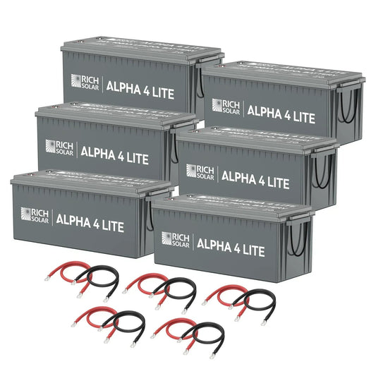Rich Solar - 24V - 600AH - 15.3kWh Lithium Battery Bank