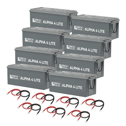 Rich Solar - 24V - 800AH - 20.4kWh Lithium Battery Bank
